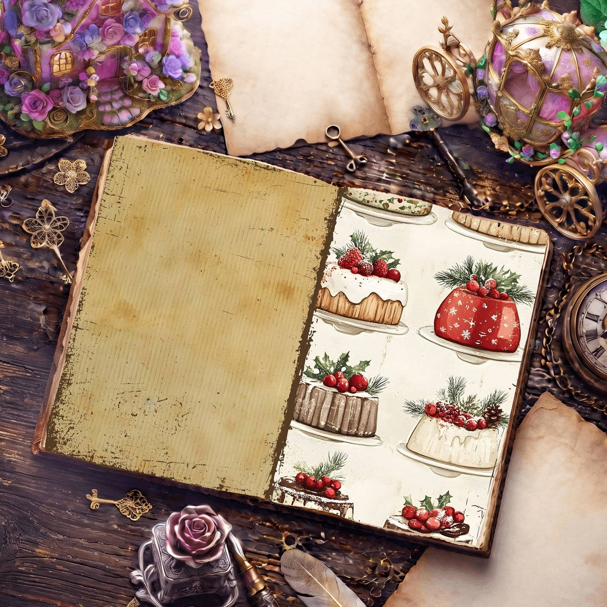 Christmas Digital Papers