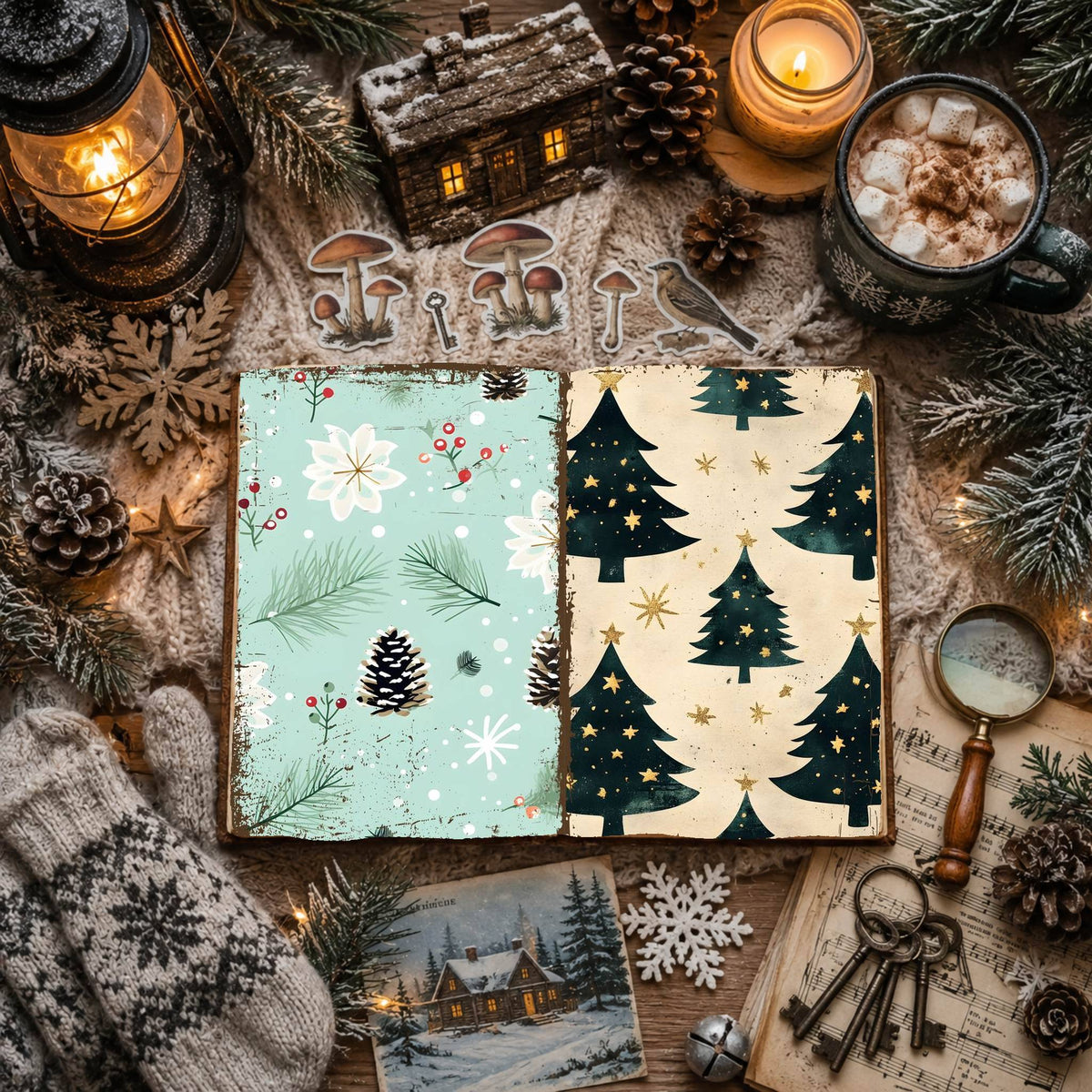 Christmas Digital Papers