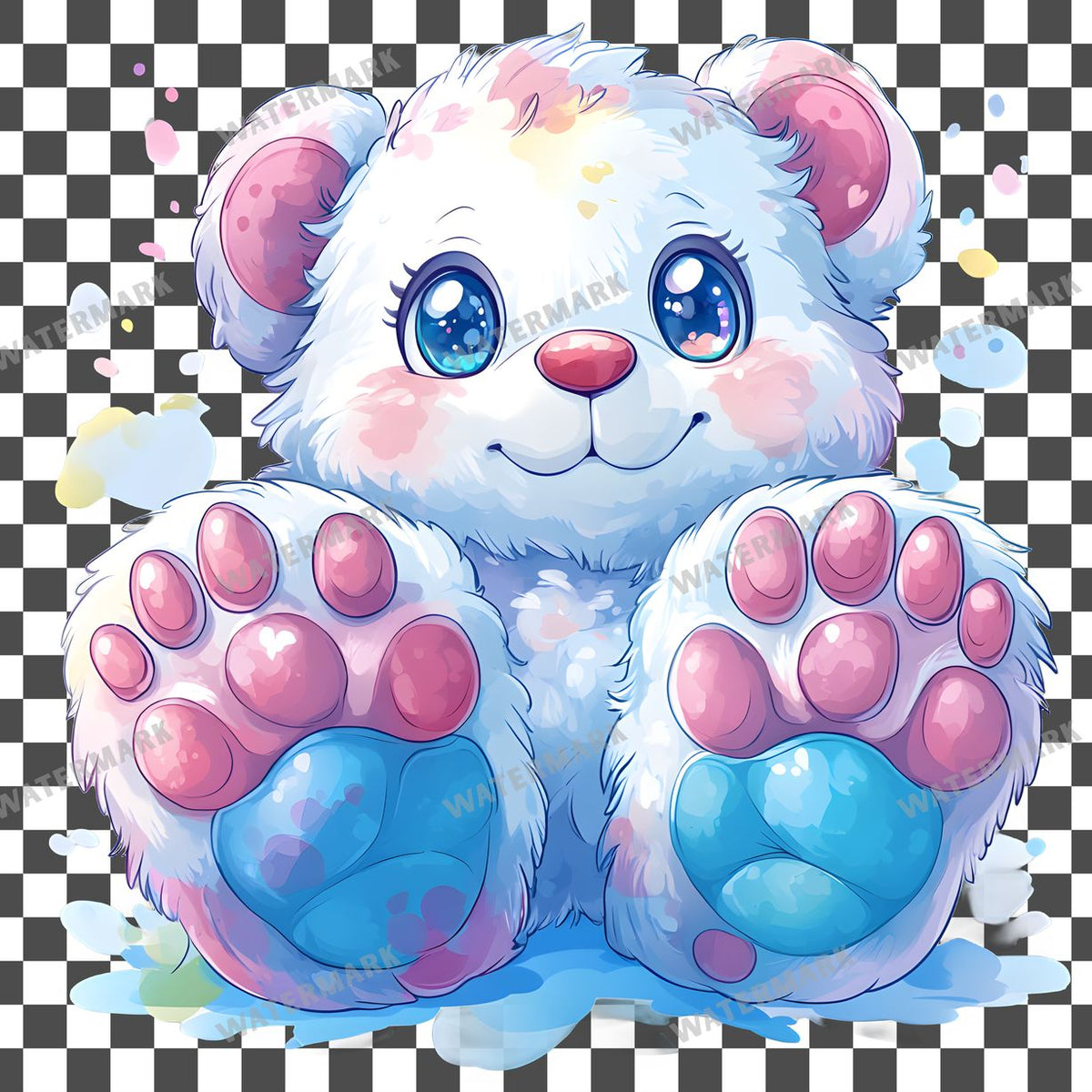 Christmas Kawaii Style Clipart Pngs