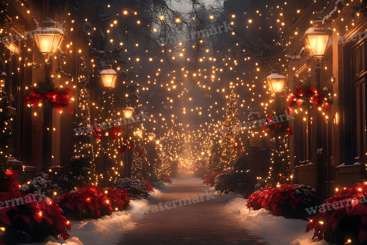 Classic Christmas Backdrop Images
