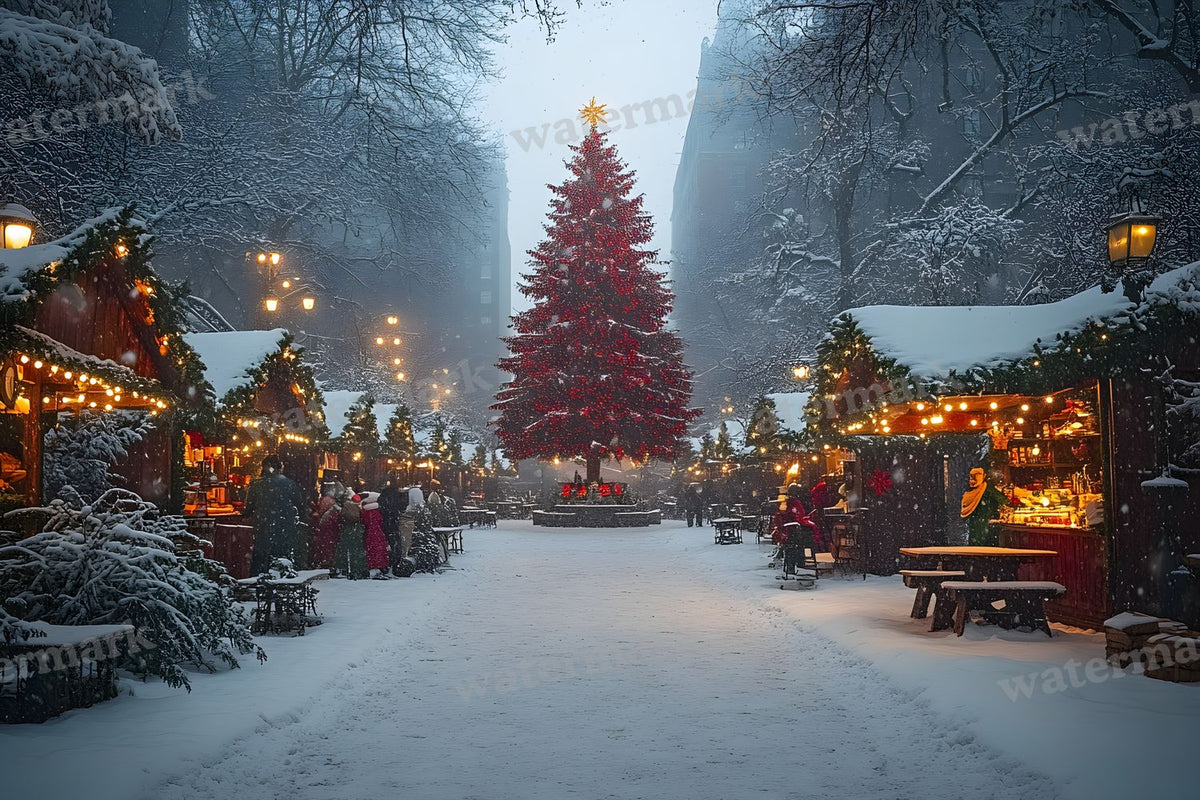 Classic Christmas Backdrop Images
