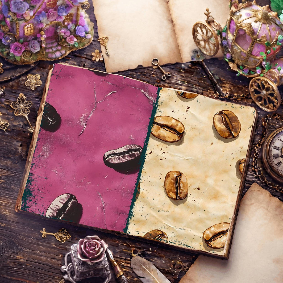 Coffee Digital Papers