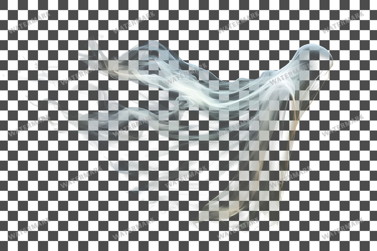 Ghostly Apparition Transparent Overlay Pngs
