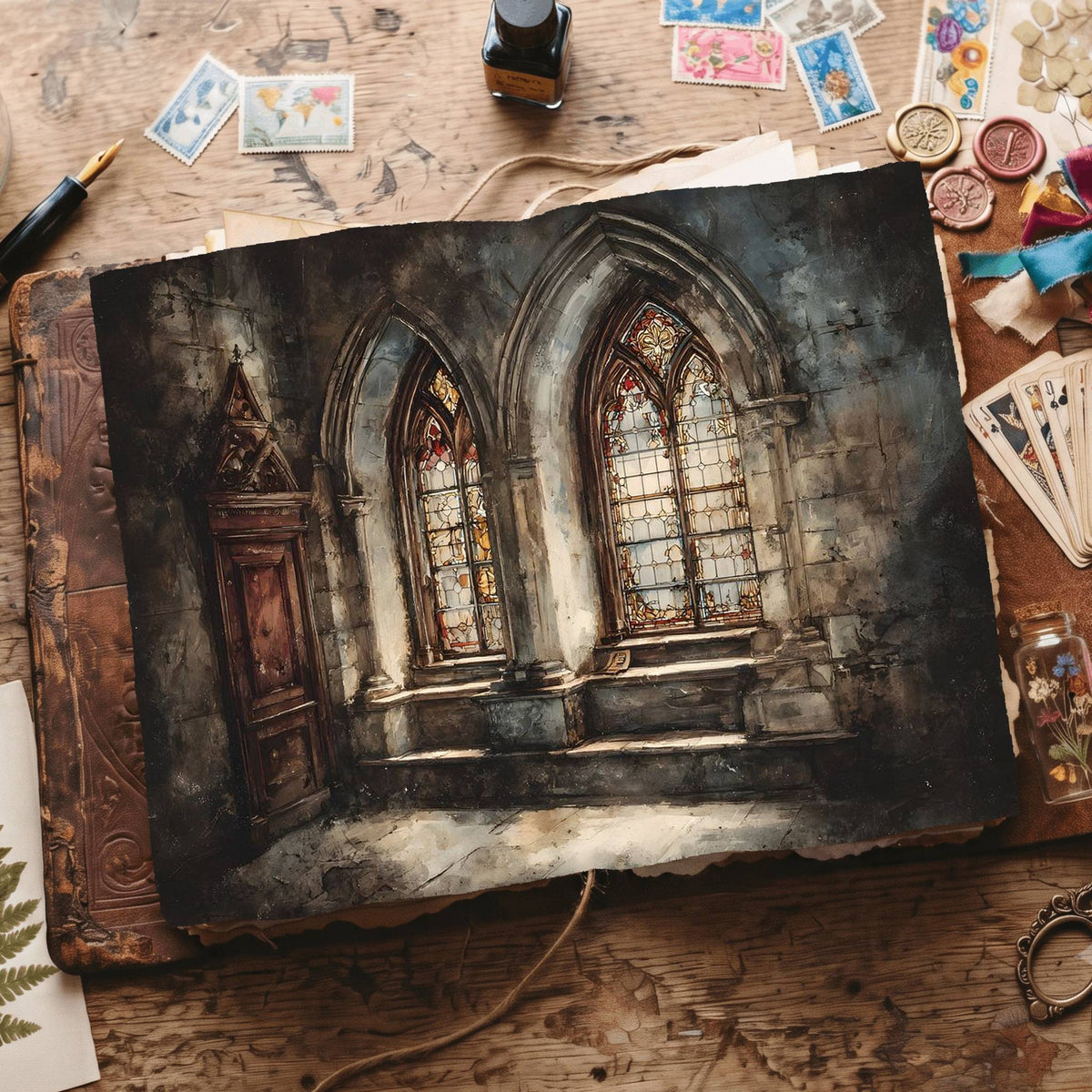 Gothic Digital Papers