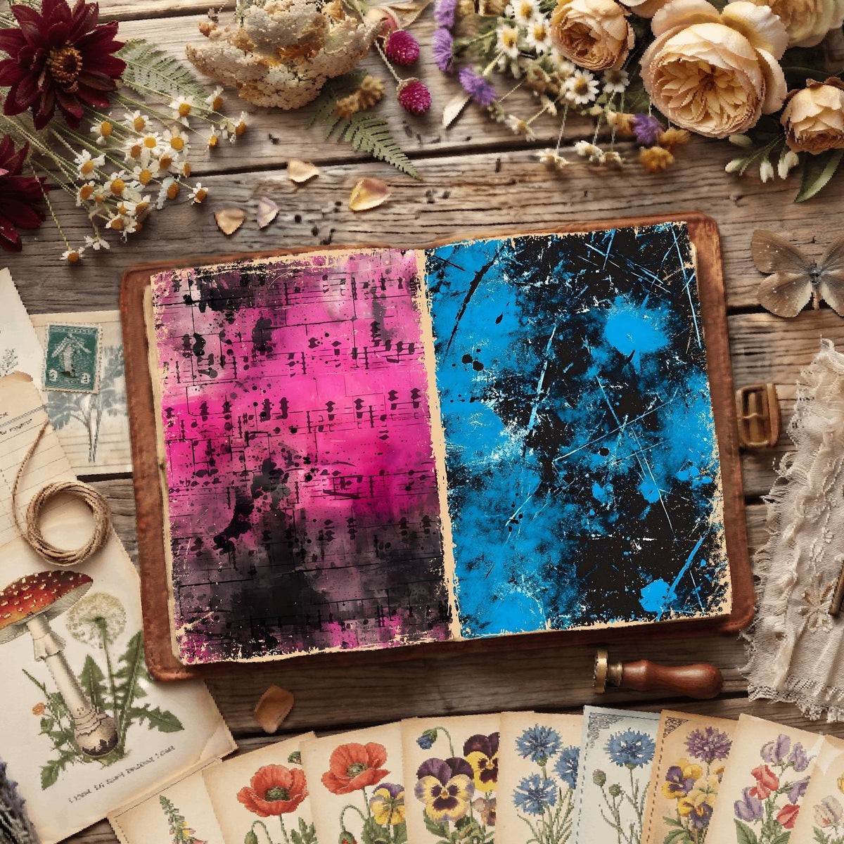 Grunge Digital Papers