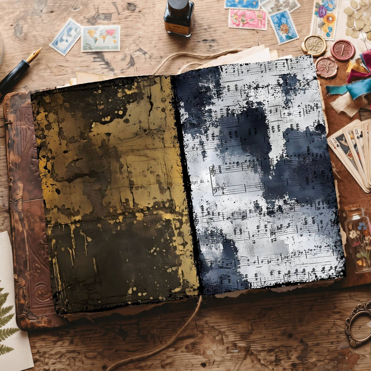 Grunge Digital Papers