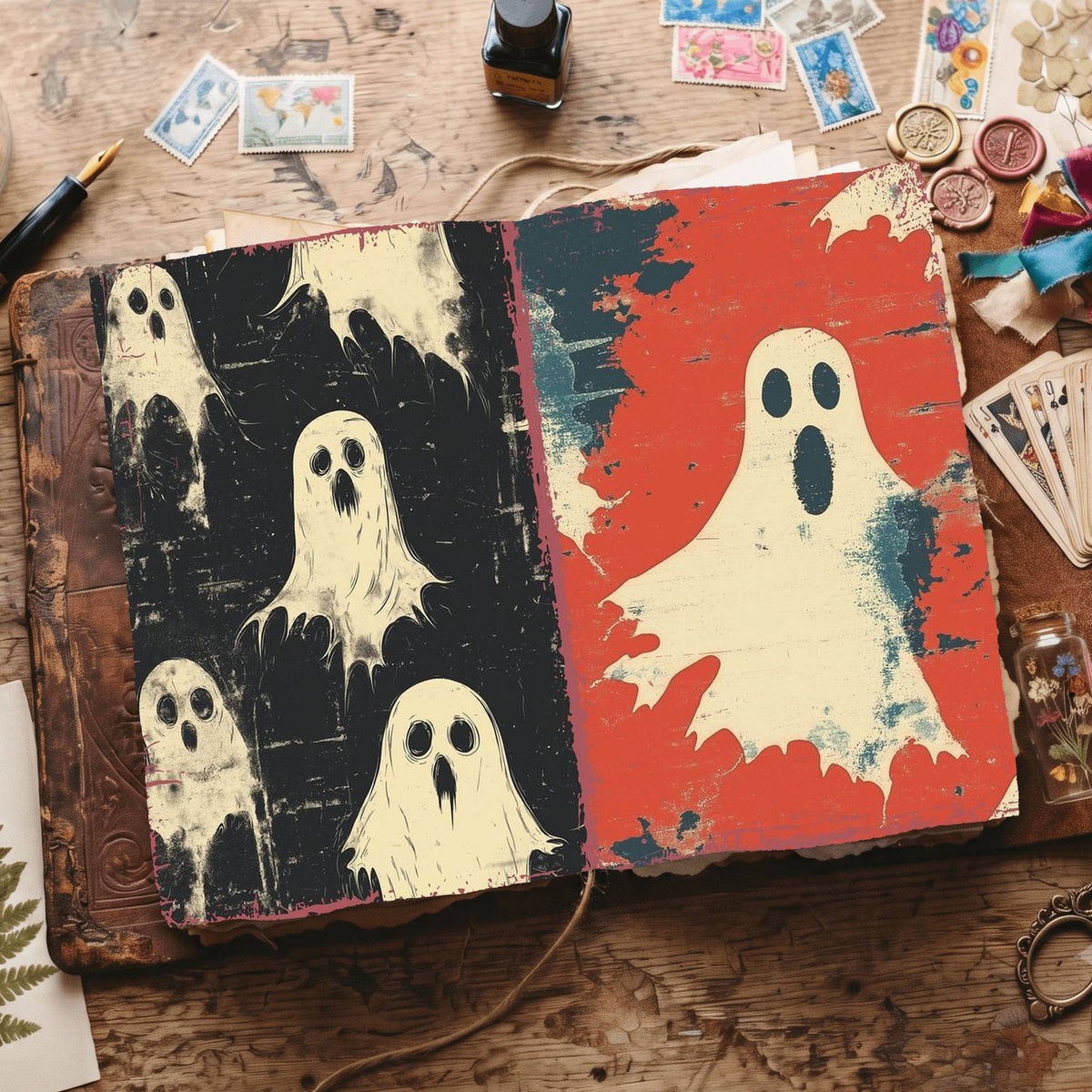Halloween Digital Papers