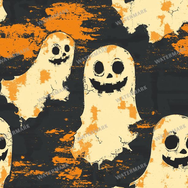 Halloween Seamless Pattern