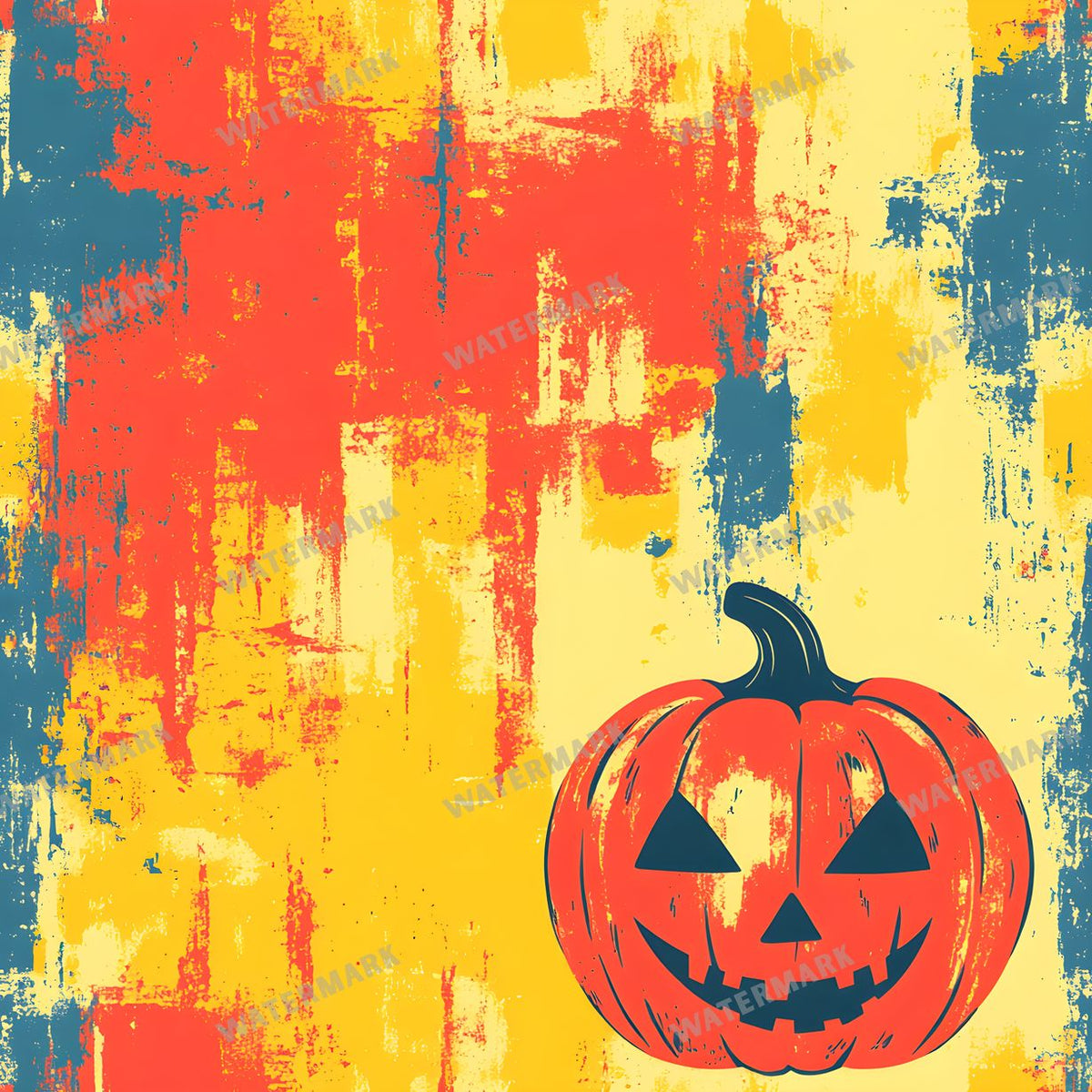 Halloween Seamless Pattern