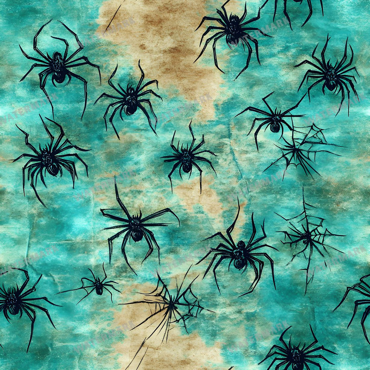 Halloween Seamless Pattern