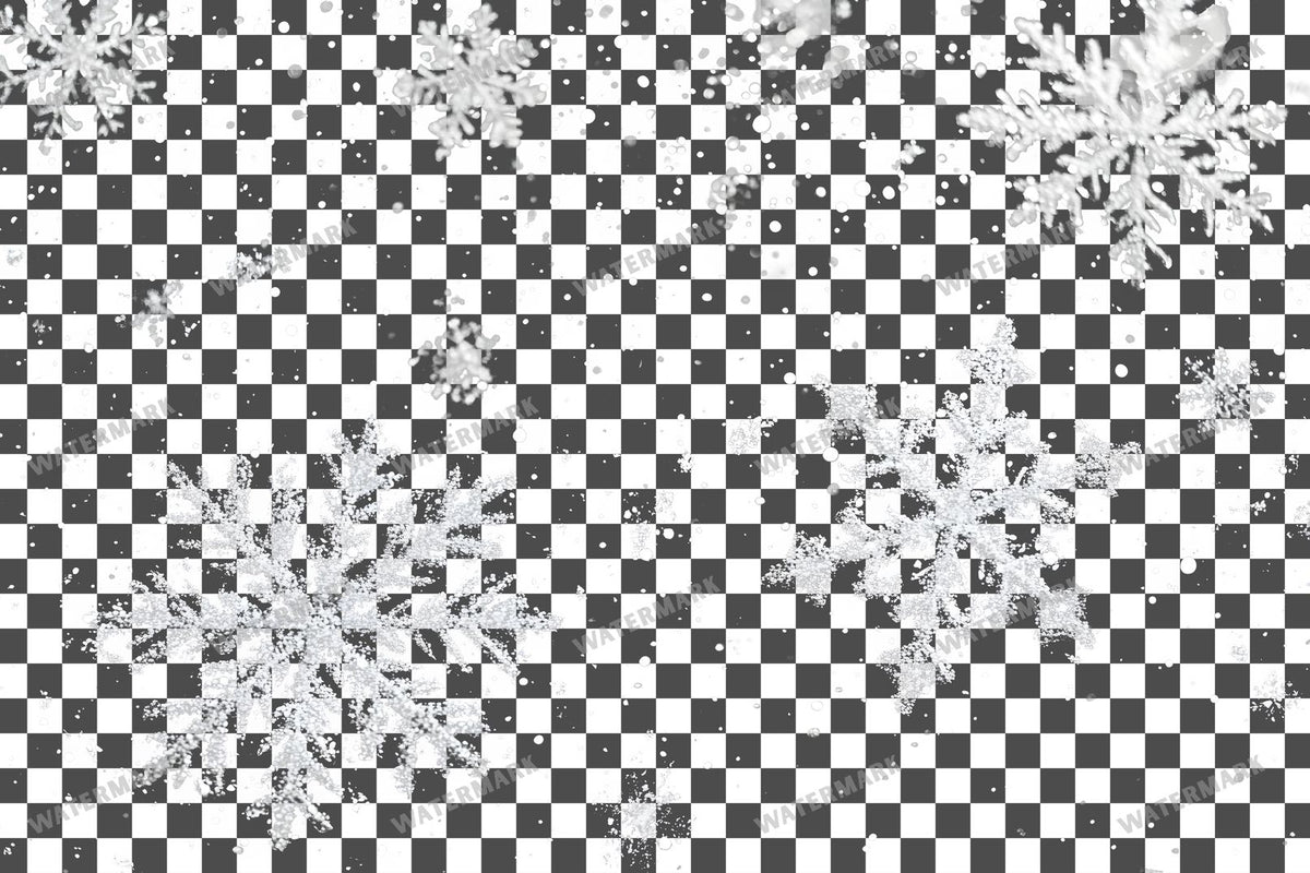 Snow Flake Overlay Lots