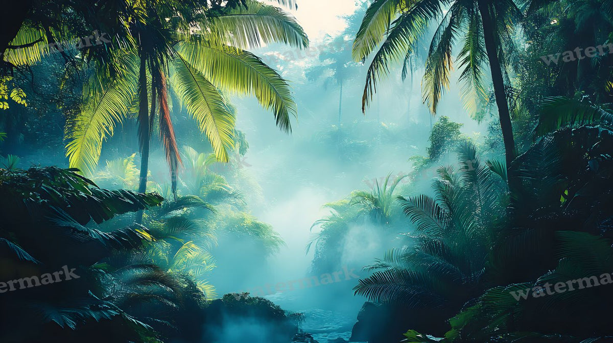 Tropical Forest Backdrop Images