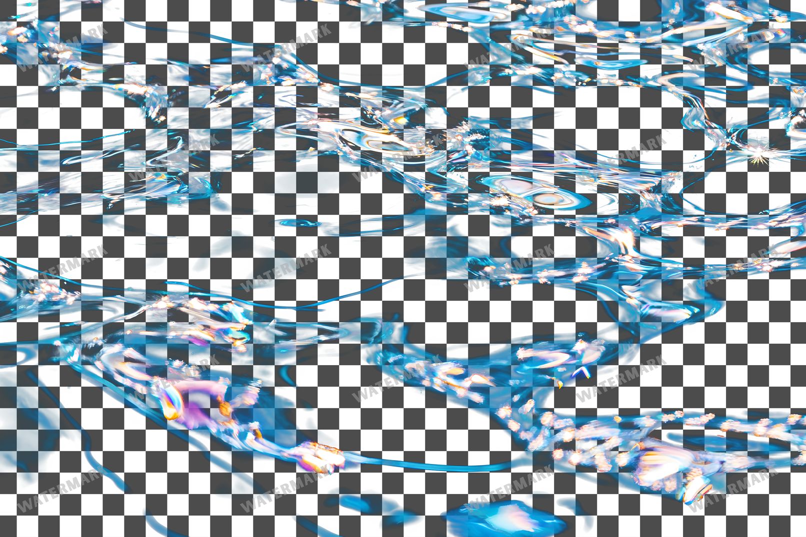 Underwater Lighting Transparent Overlay Pngs