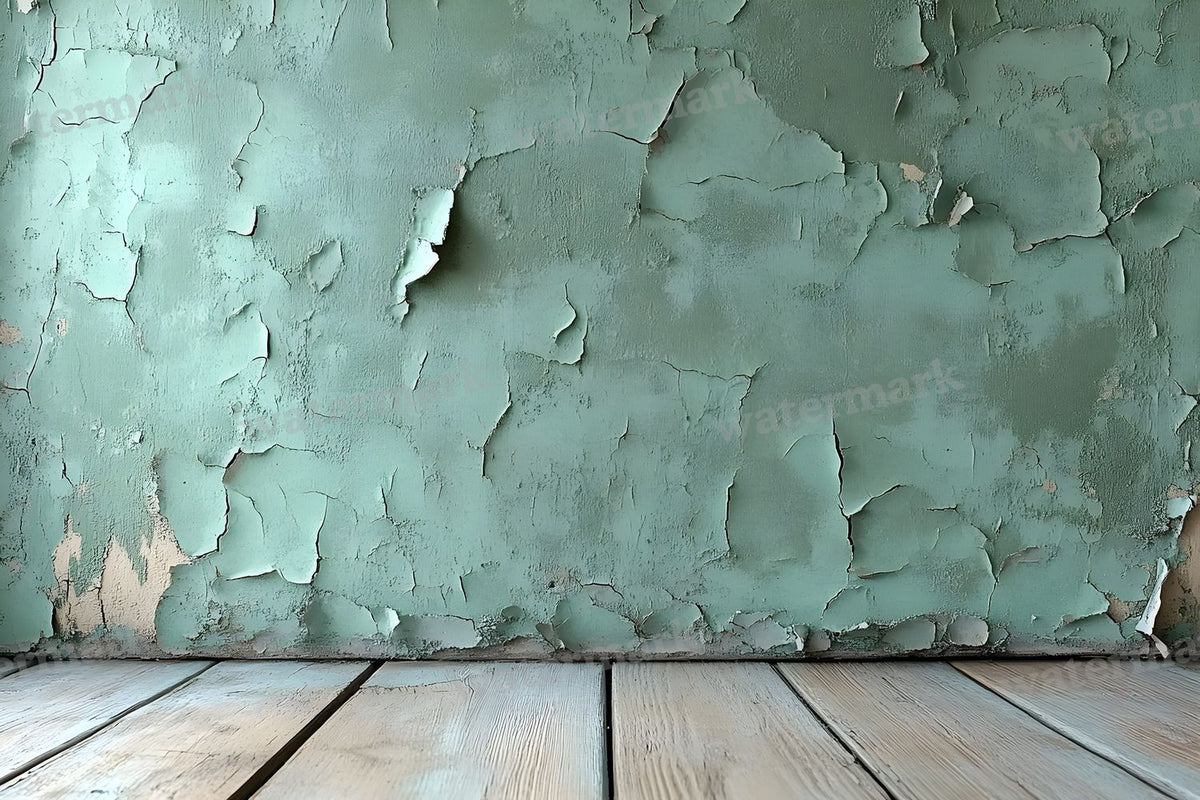 Vintage Textured Wall Muted Olive digital photo backdrop for photo editing, preview 35