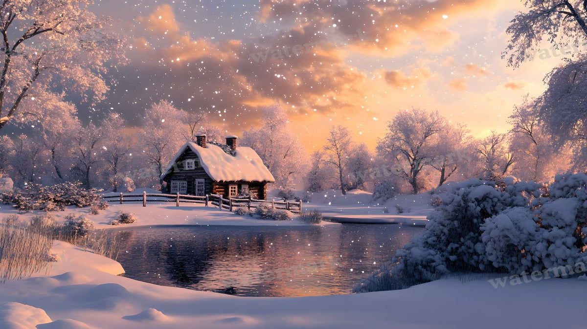 Winter Snow Backdrop Images
