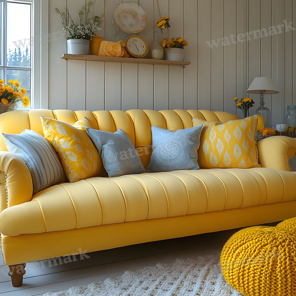 Yellow Pastel Room Backdrop Images