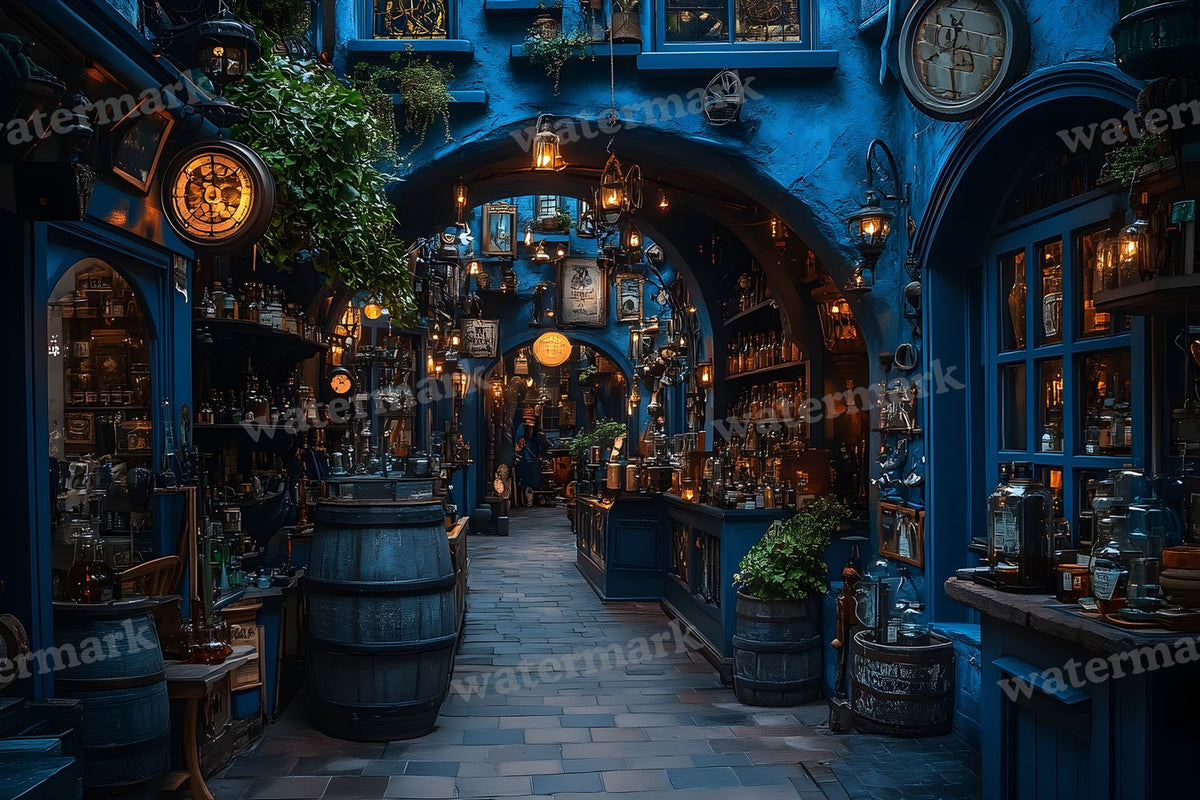 Alchemist Corner Study Backdrop Images