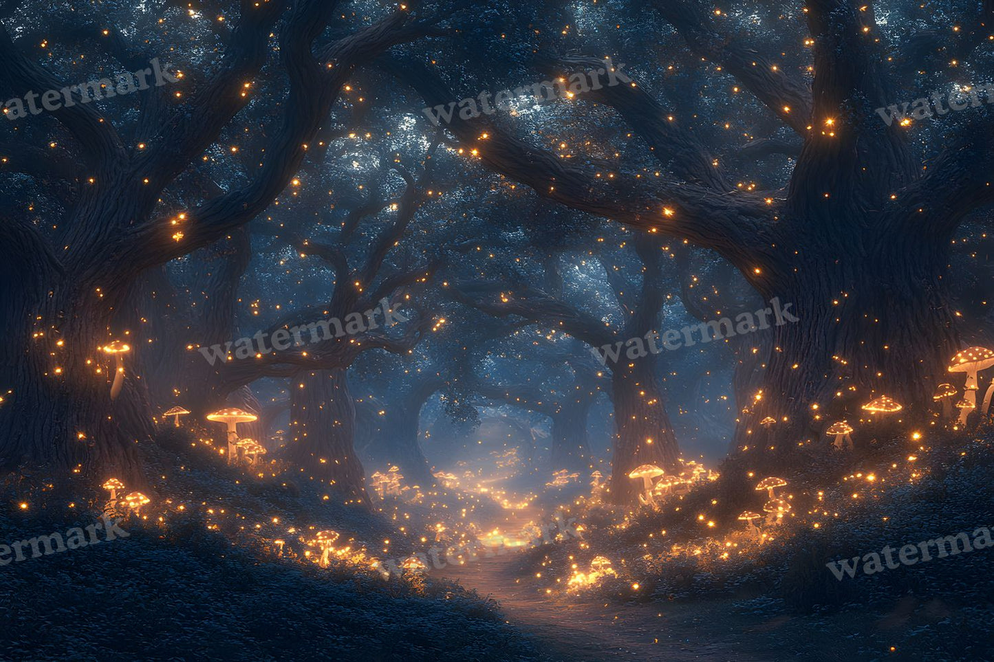 Ancient Fairytale Forest Backdrop Images