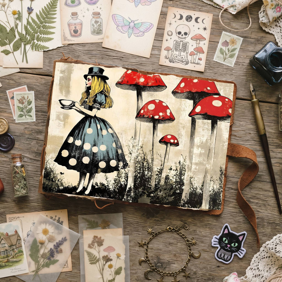 Alice In Wonderland Digital Papers