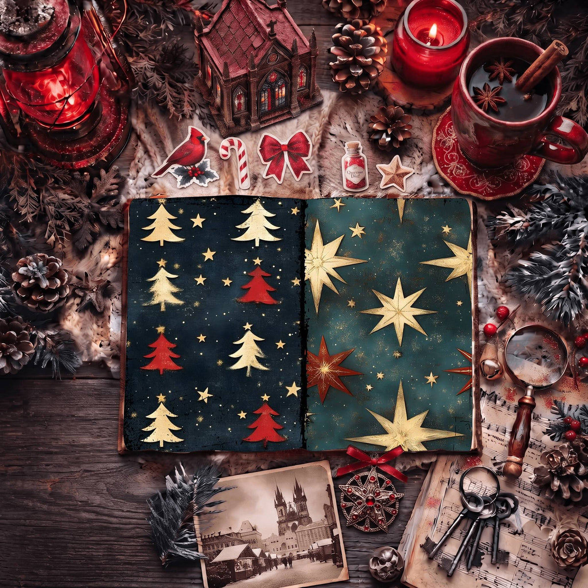 Christmas Digital Papers