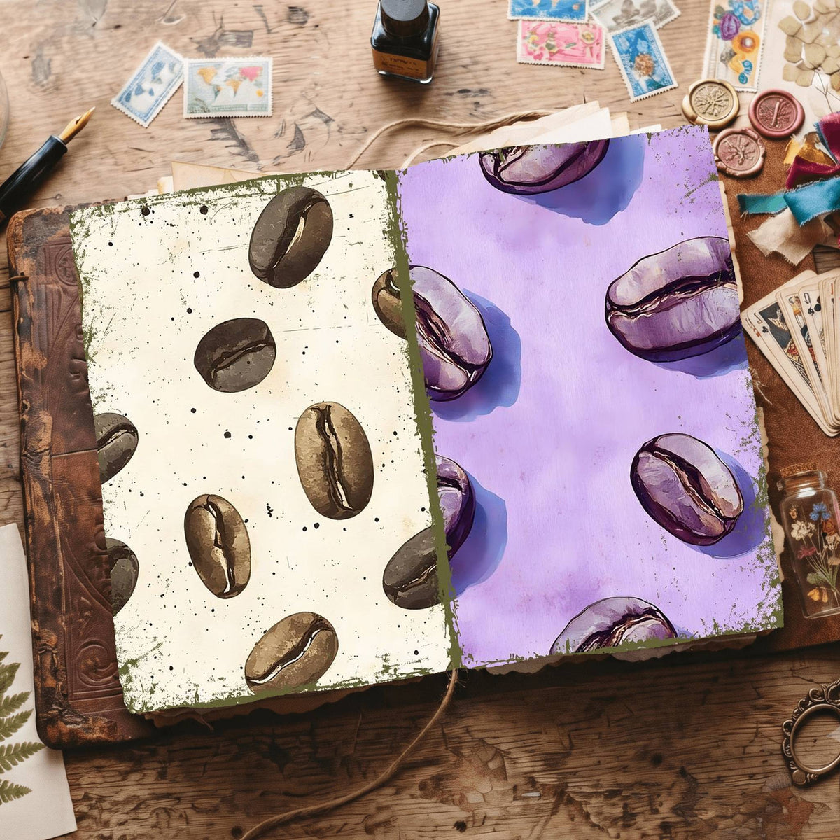Coffee Digital Papers