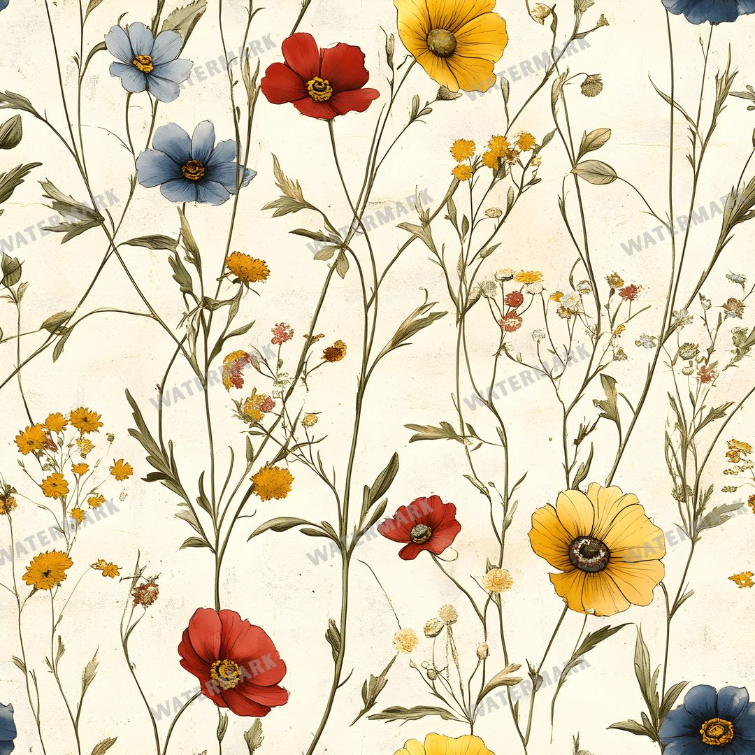 Floral Seamless Pattern