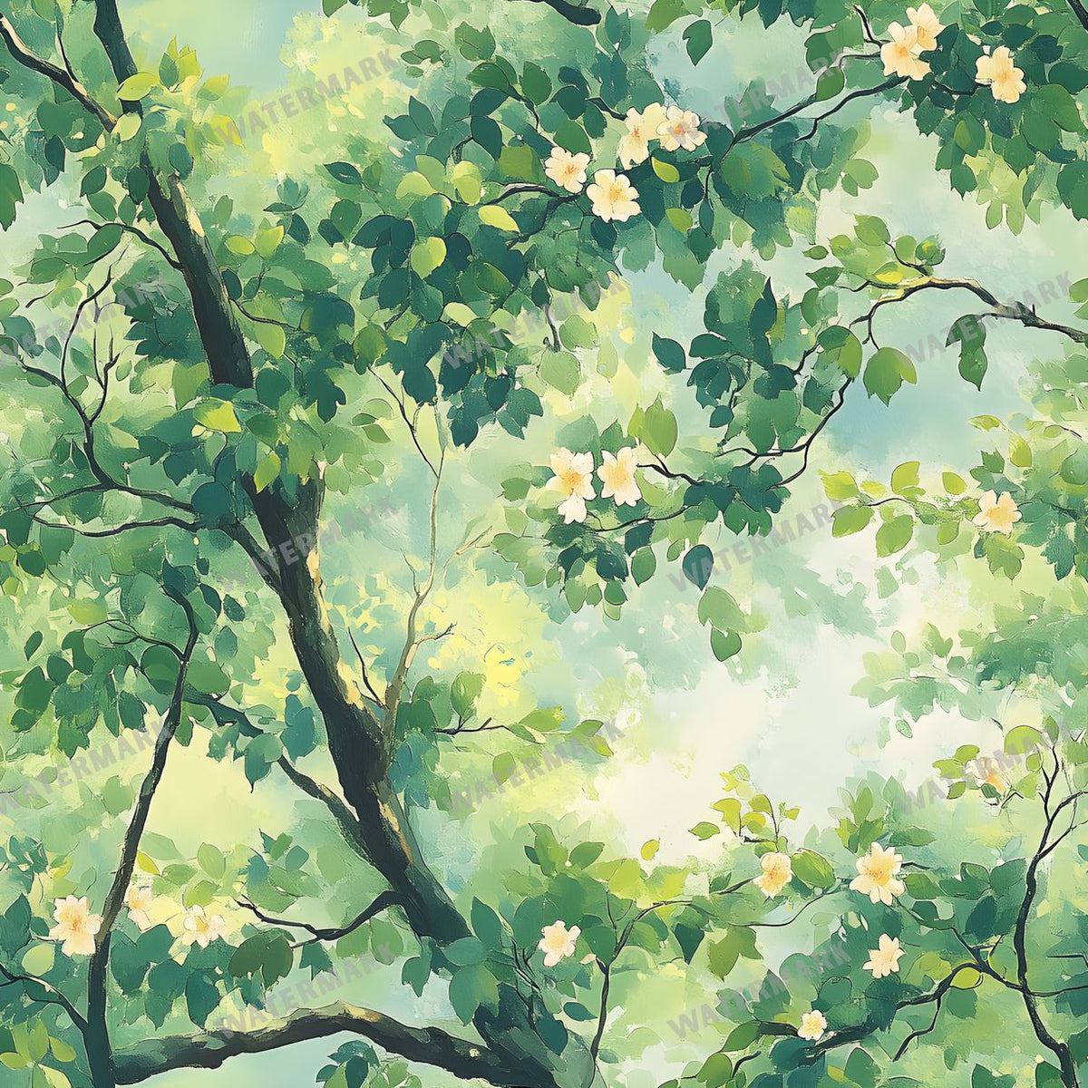 Forest Seamless Pattern