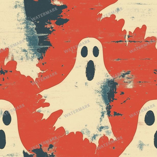 Halloween Seamless Pattern