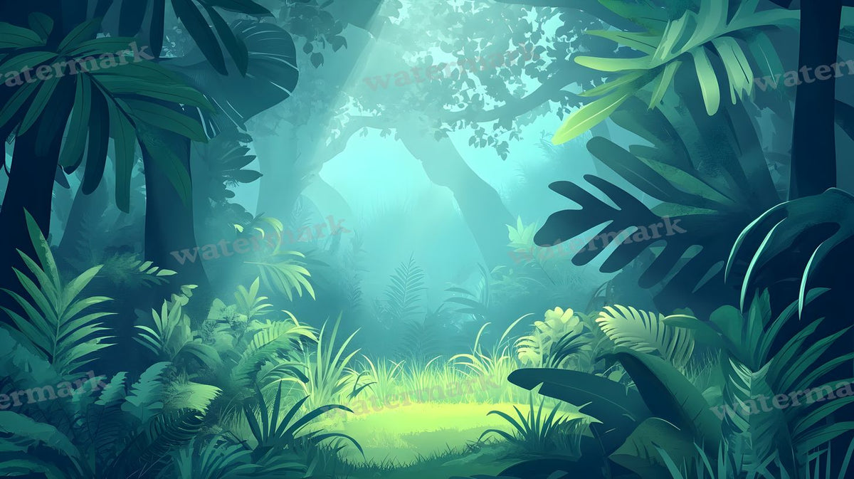 Tropical Forest Backdrop Images