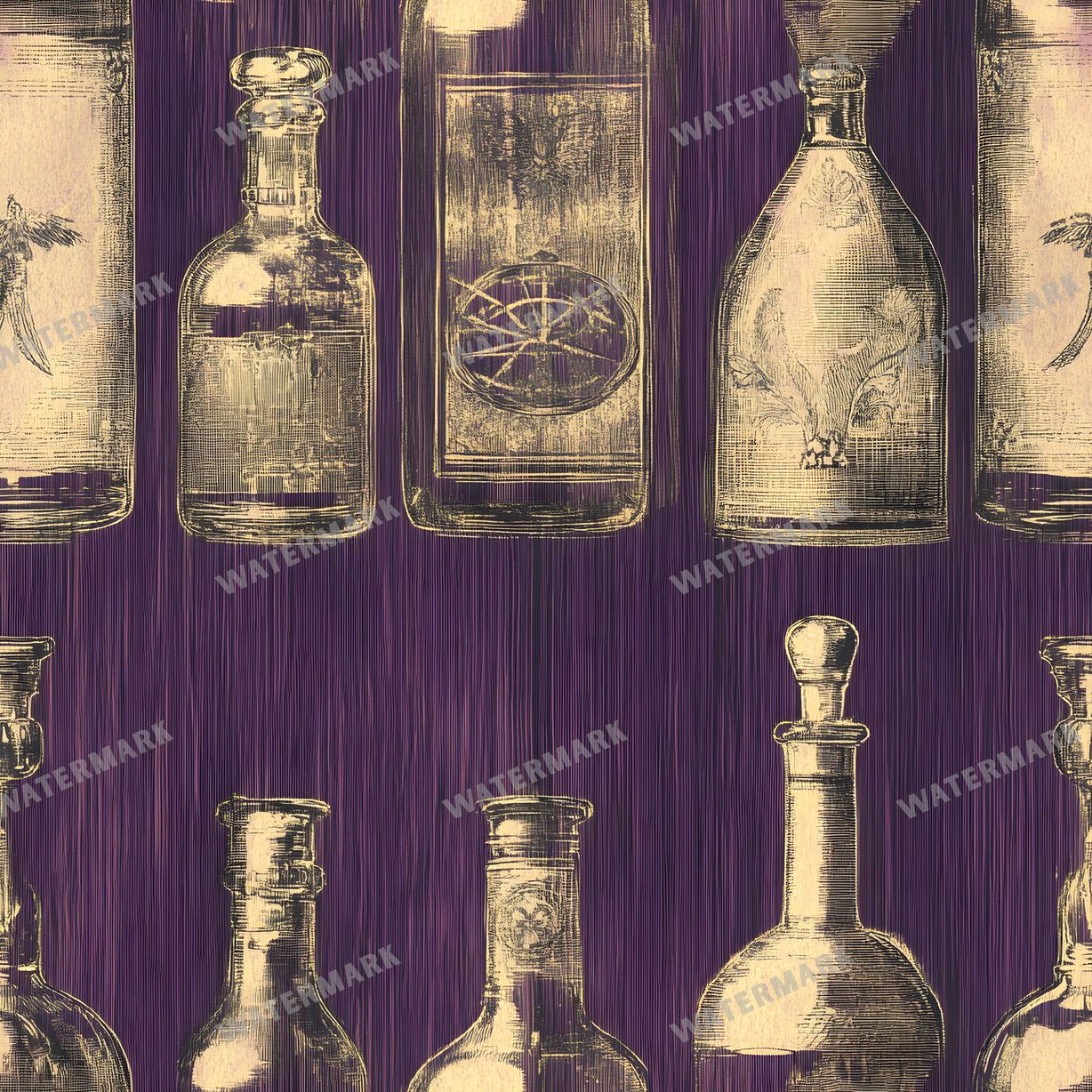 Witchcraft Seamless Pattern