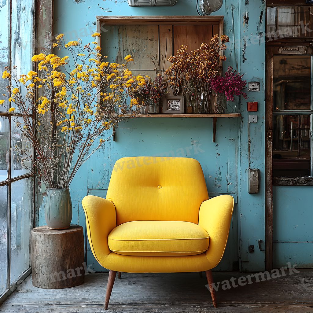 Yellow Pastel Room Backdrop Images