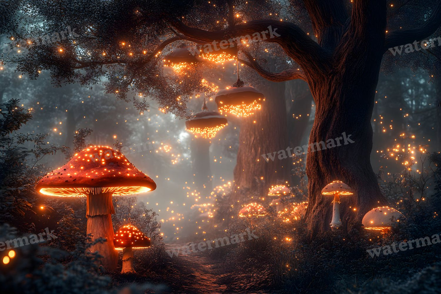 Ancient Fairytale Forest Backdrop Images