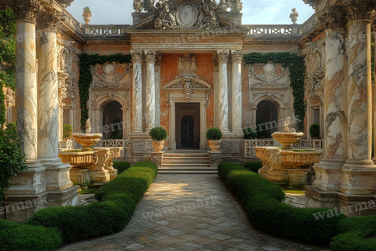 Ancient Roman Courtyard Backdrop Images