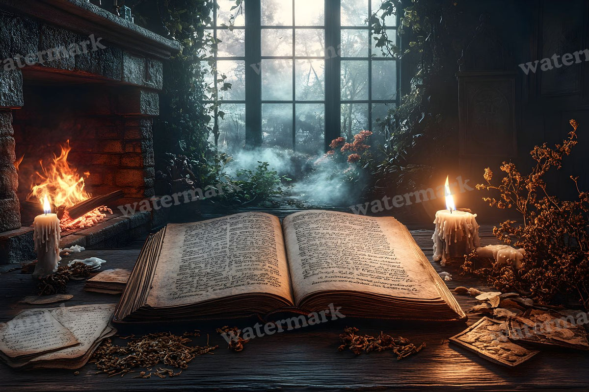 Ancient Witchgrimoire Backdrop Images