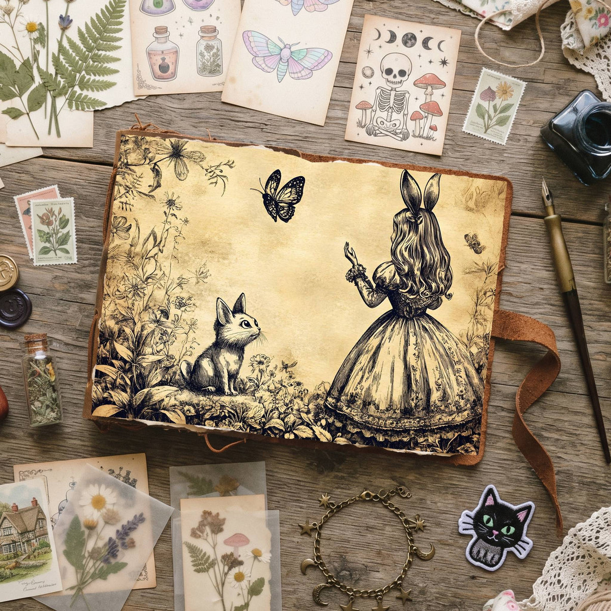 Alice In Wonderland Digital Papers