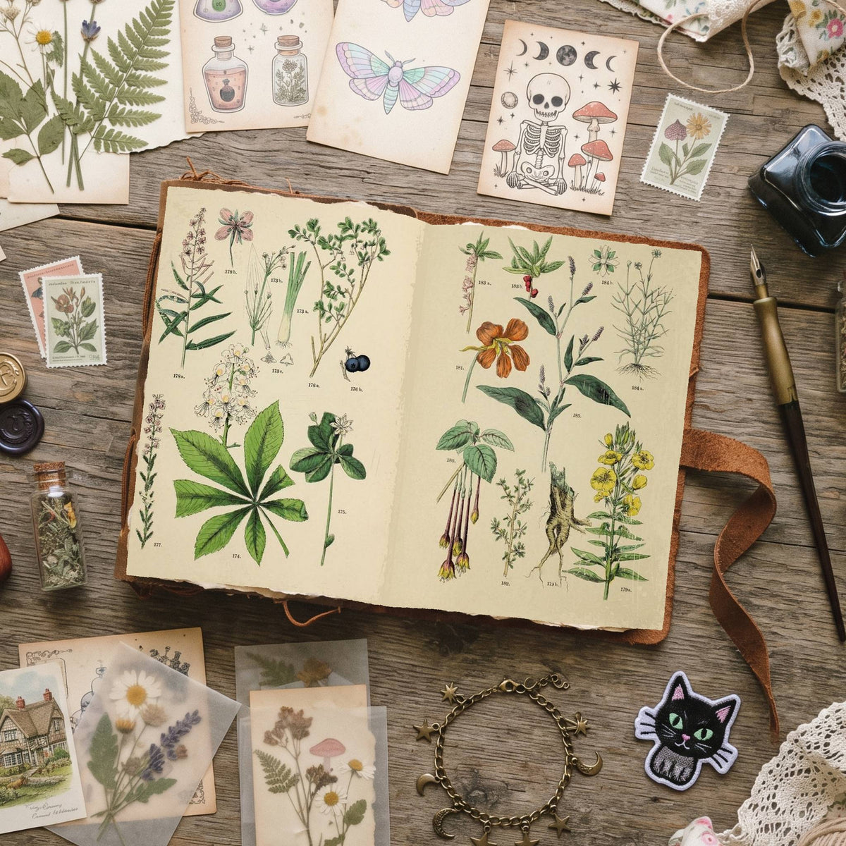 Botanical Digital Papers