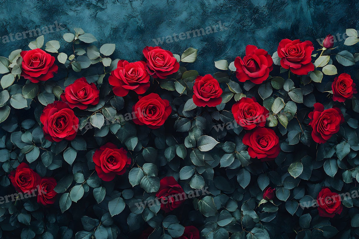 Burgundy Rose Arrangement Backdrop Images