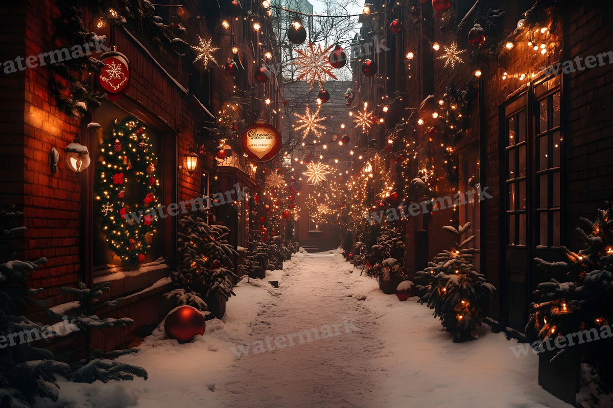 Classic Christmas Backdrop Images
