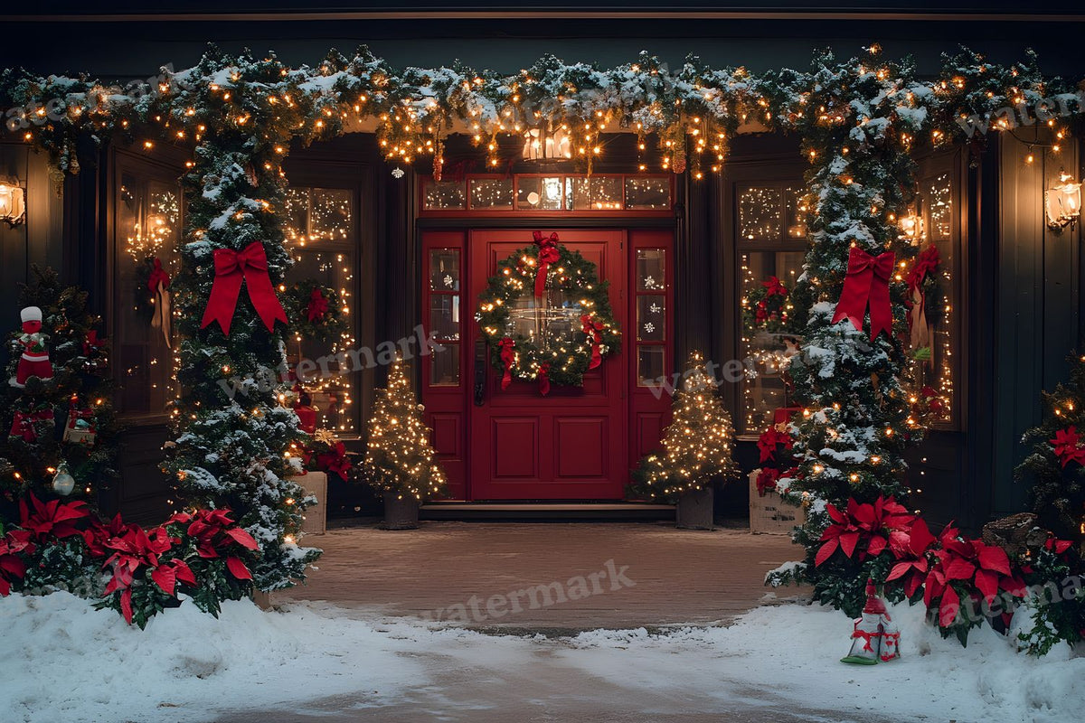 Classic Christmas Backdrop Images