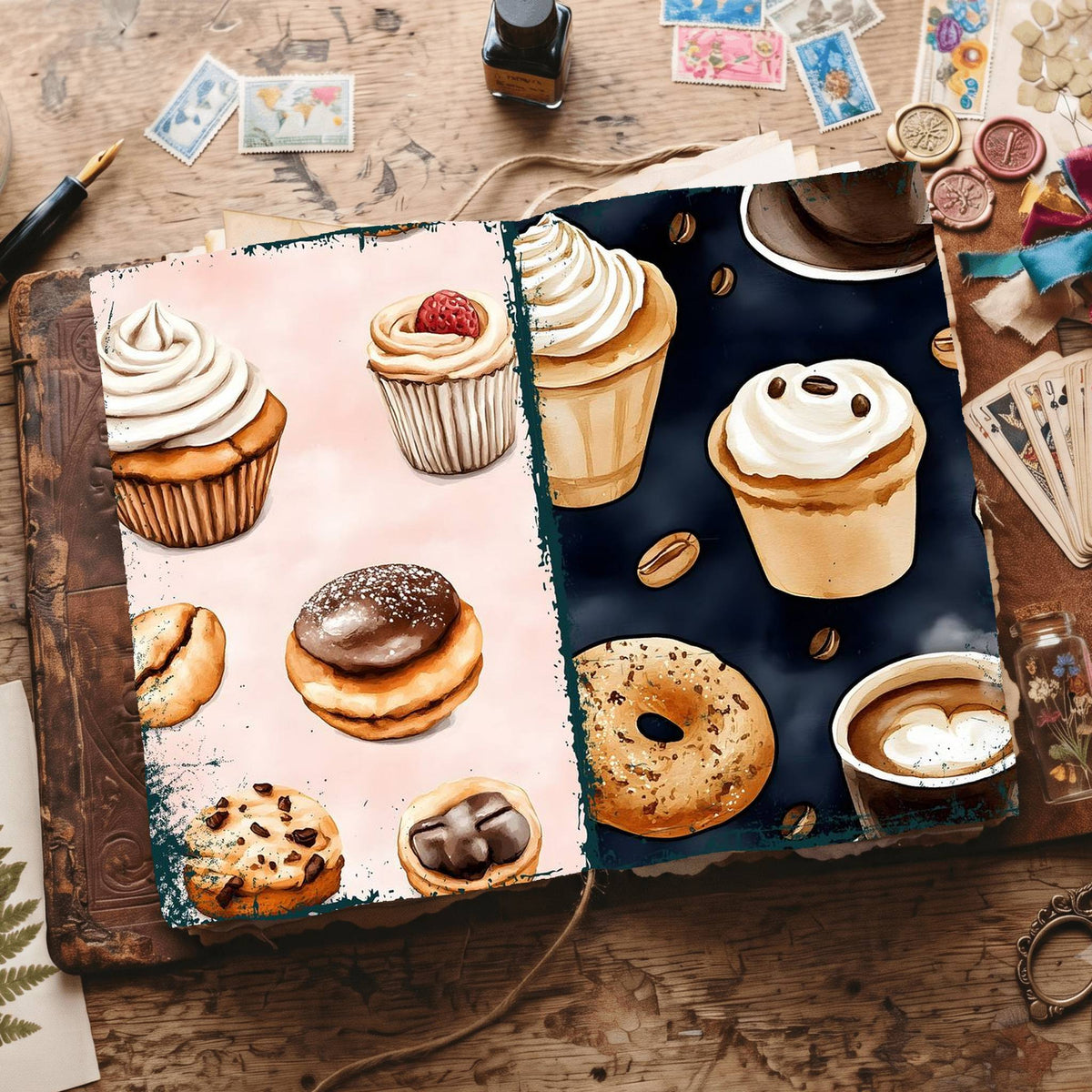 Coffee Digital Papers