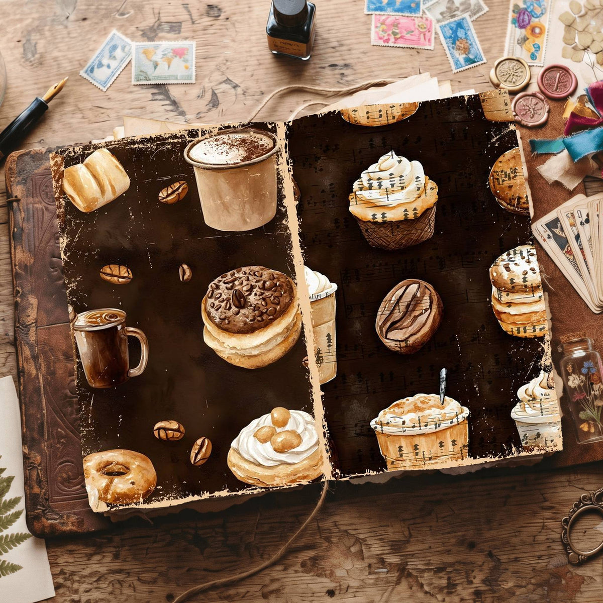 Coffee Digital Papers