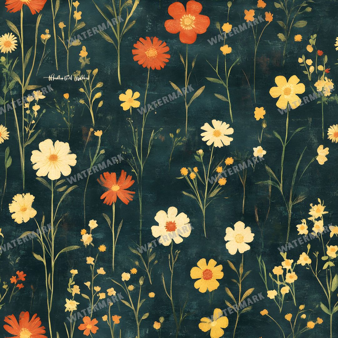 Floral Seamless Pattern