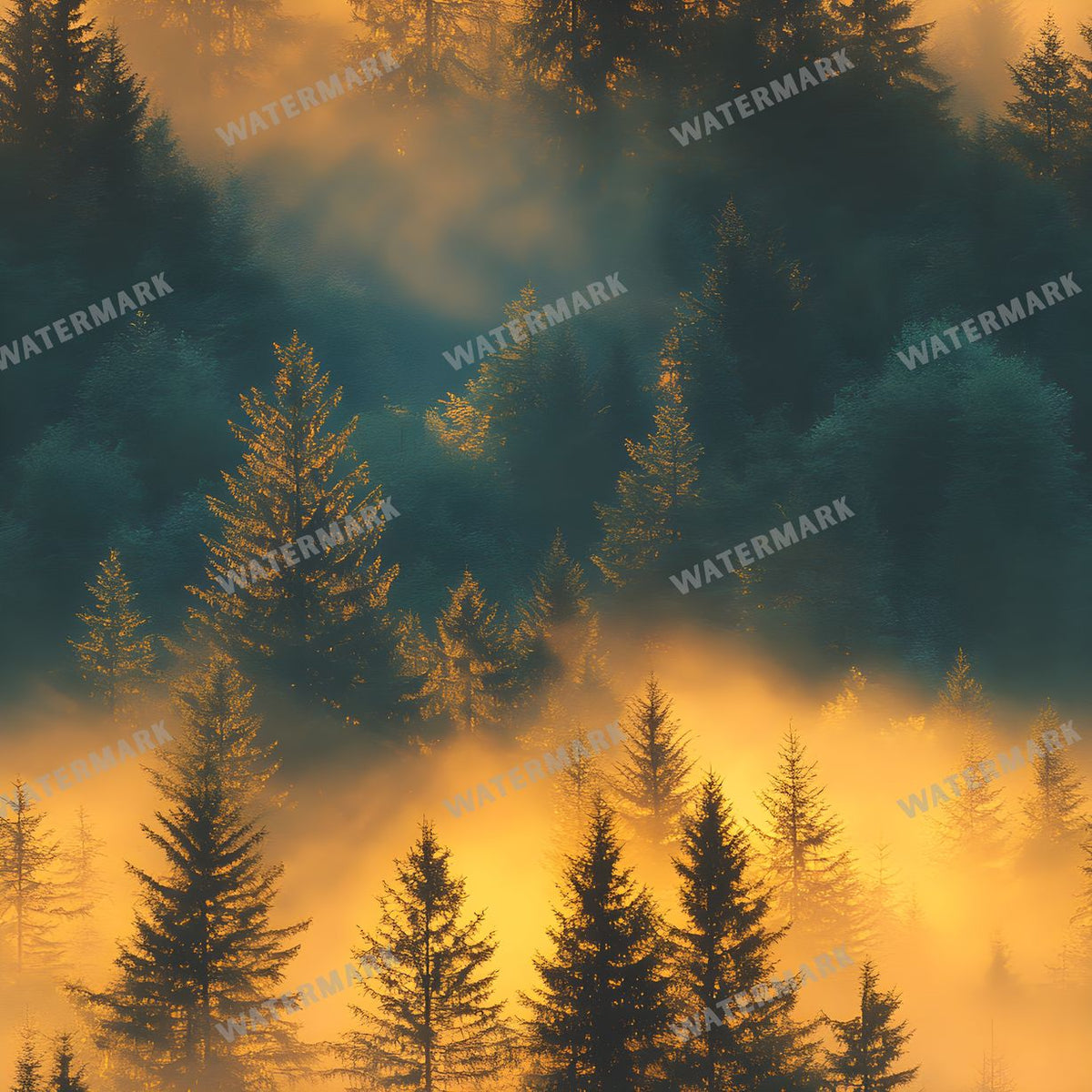 Forest Seamless Pattern