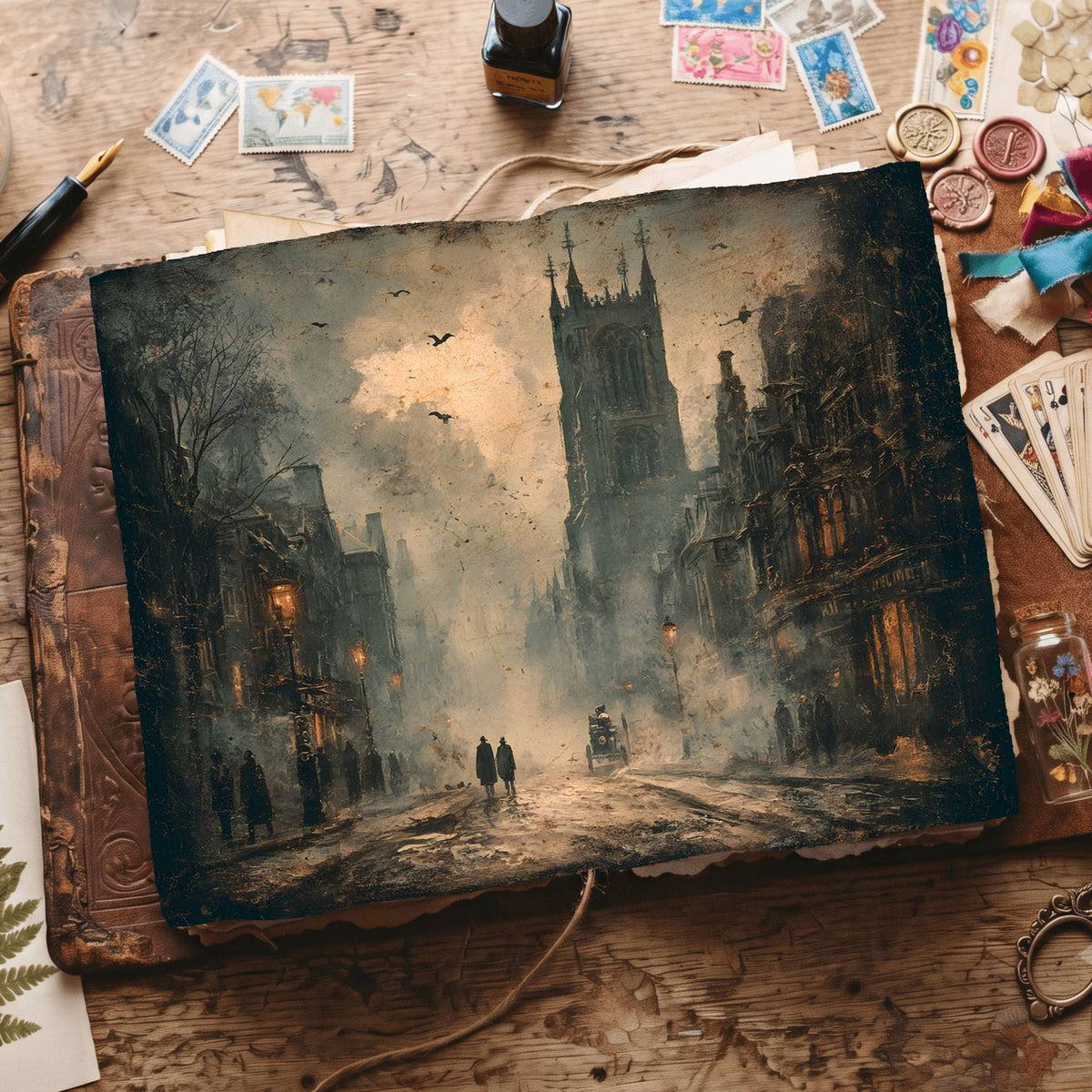 Gothic Digital Papers