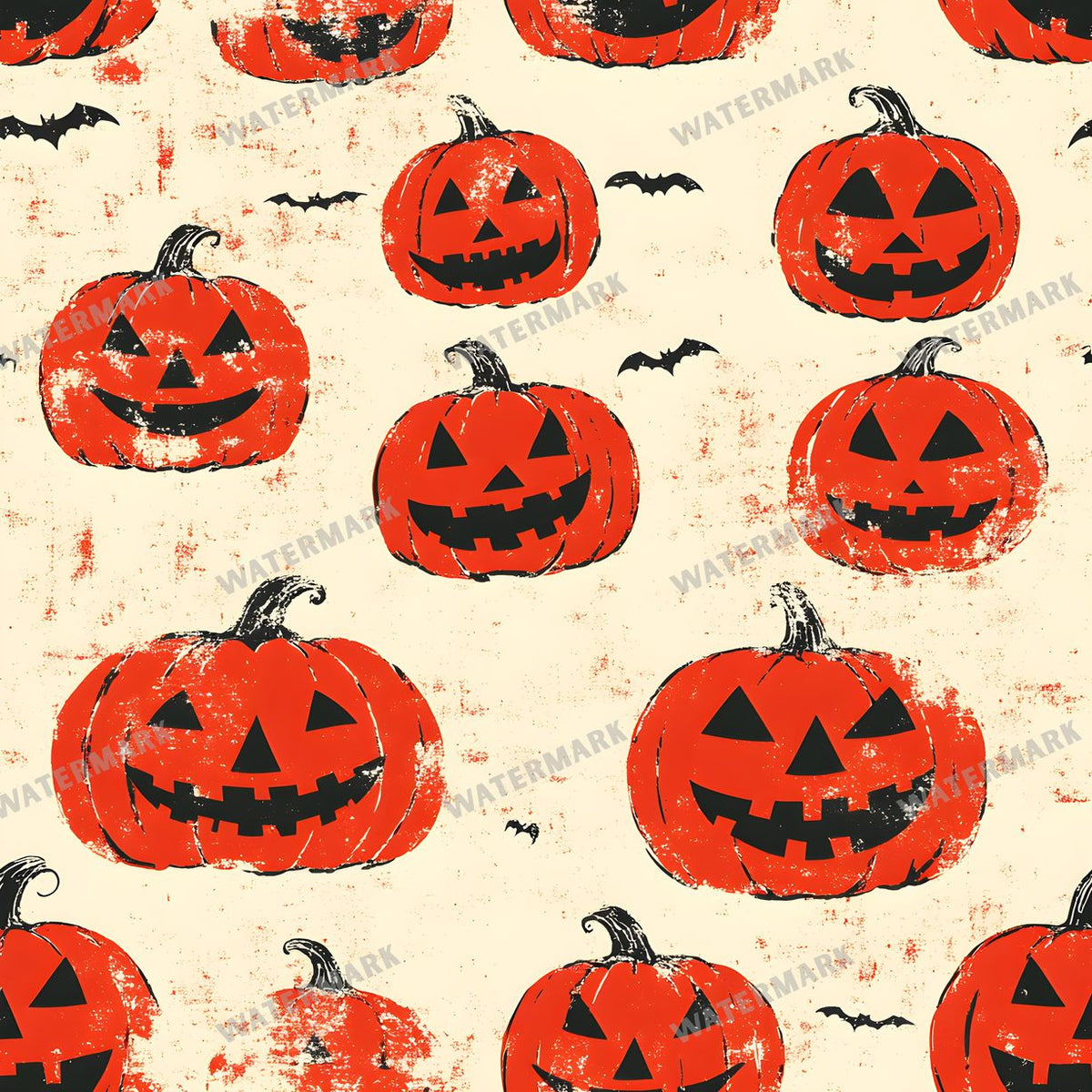 Halloween Seamless Pattern