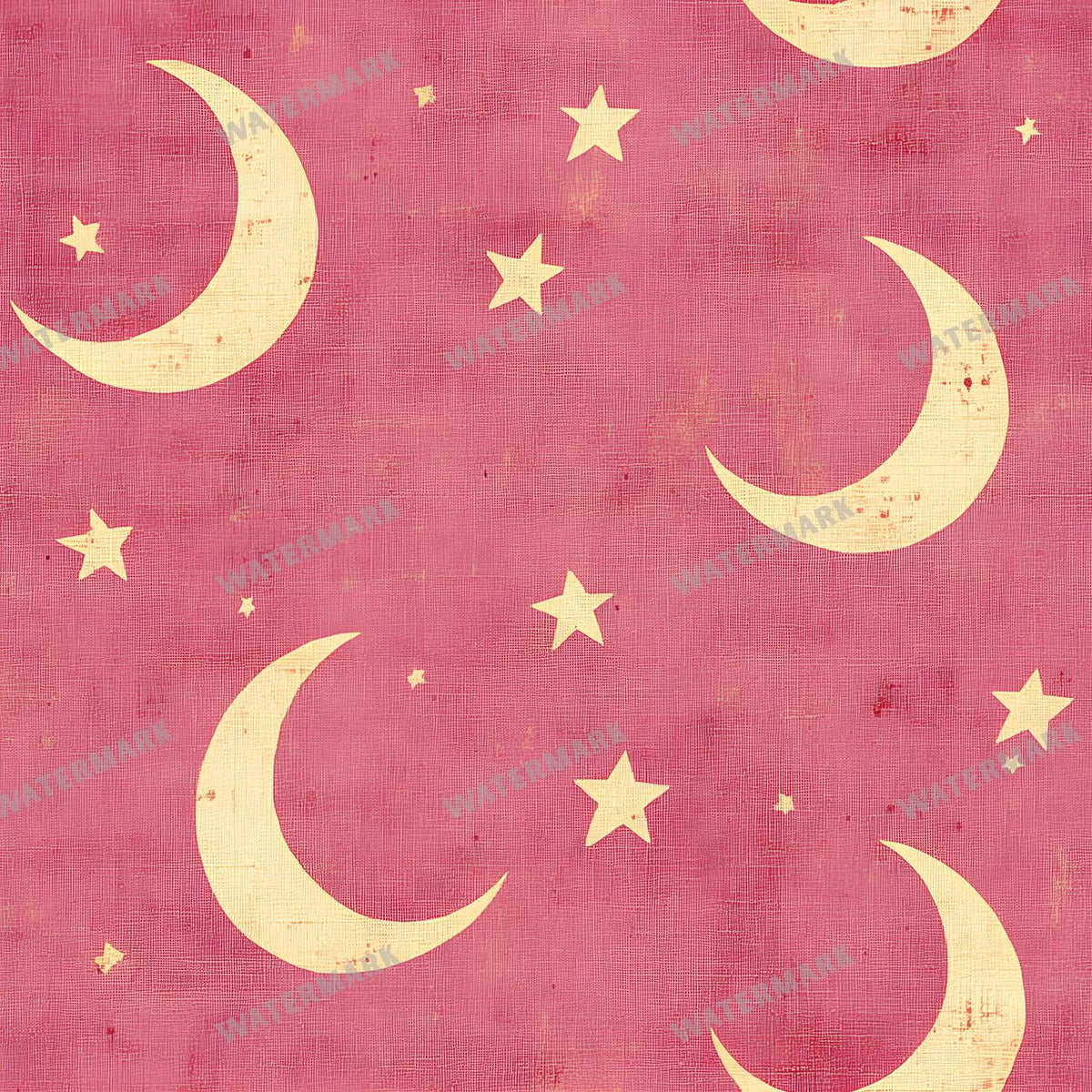Moon seamless pattern digital paper, repeating design 38