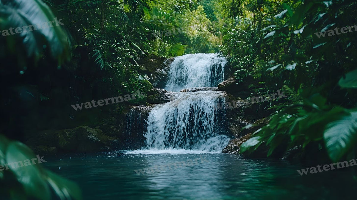 Tropical Forest Backdrop Images