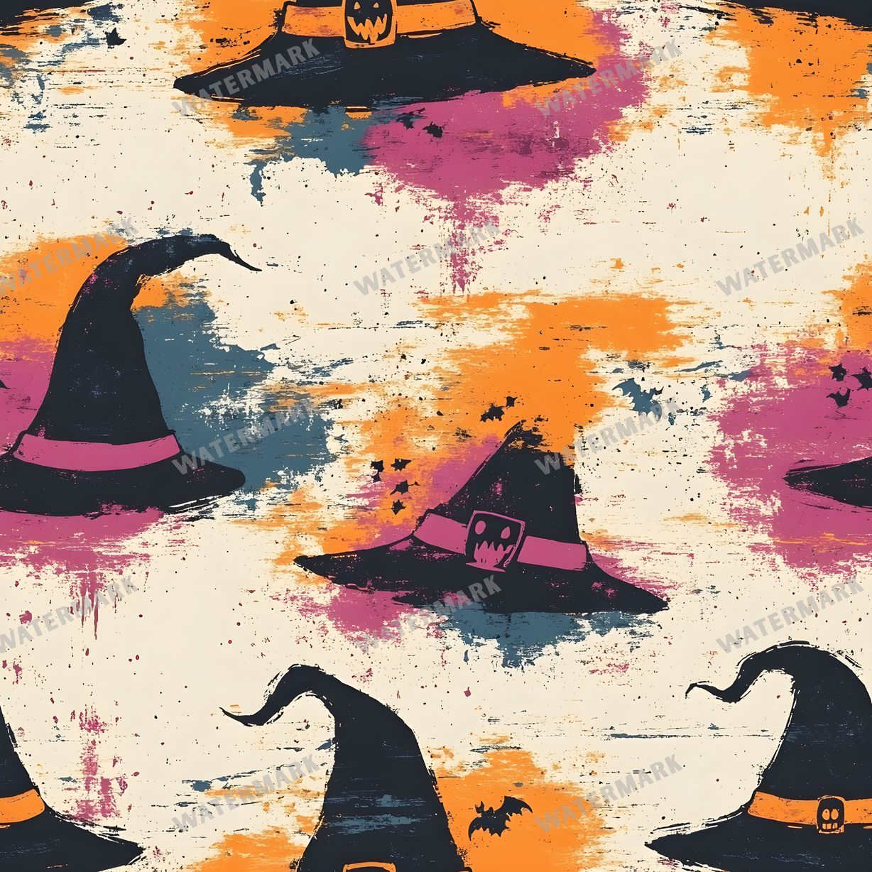 Witchcraft Seamless Pattern