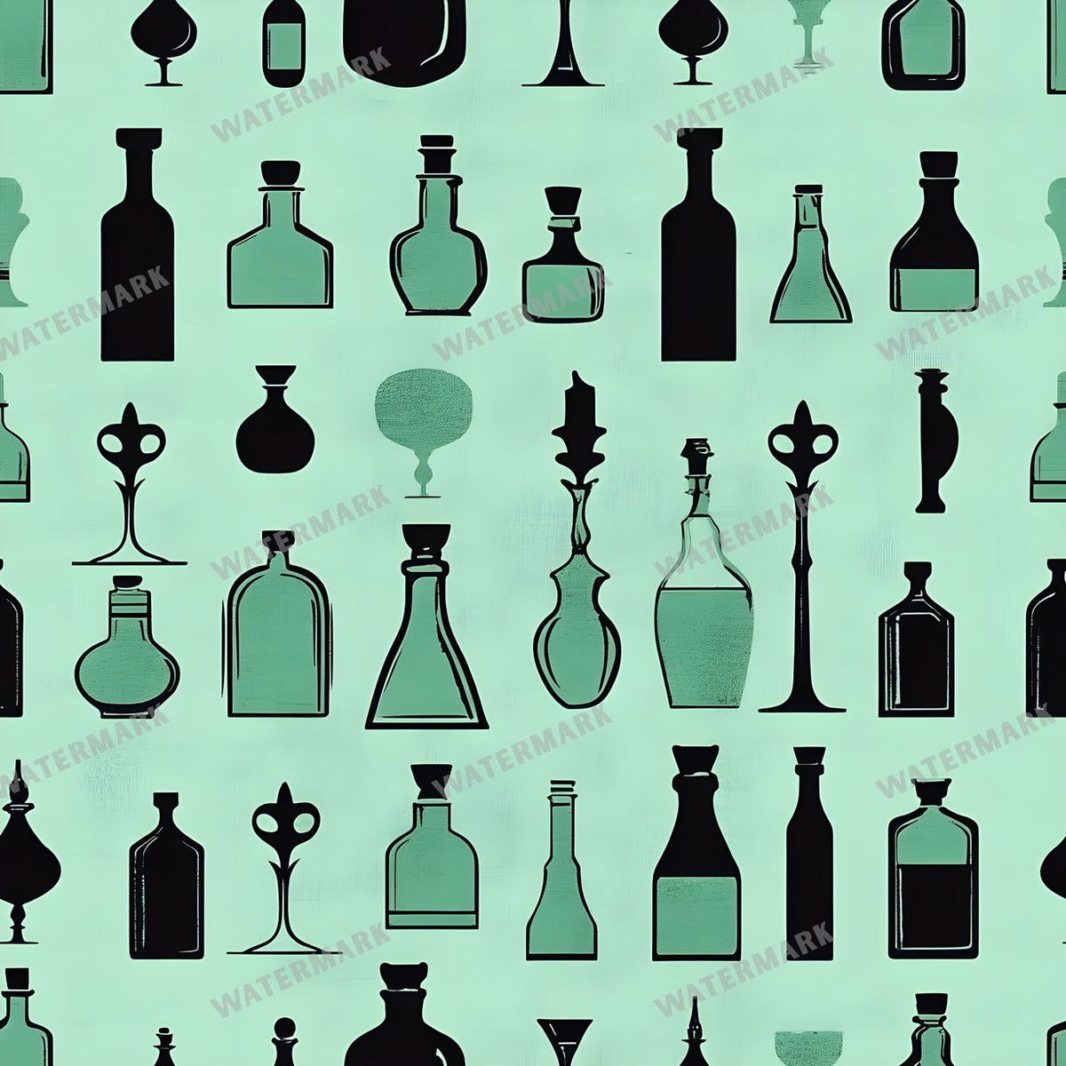Witchcraft Seamless Pattern
