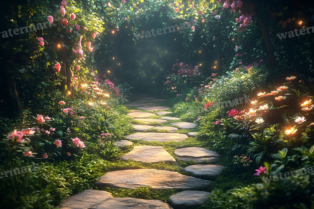 Alices Garden Maze Backdrop Images